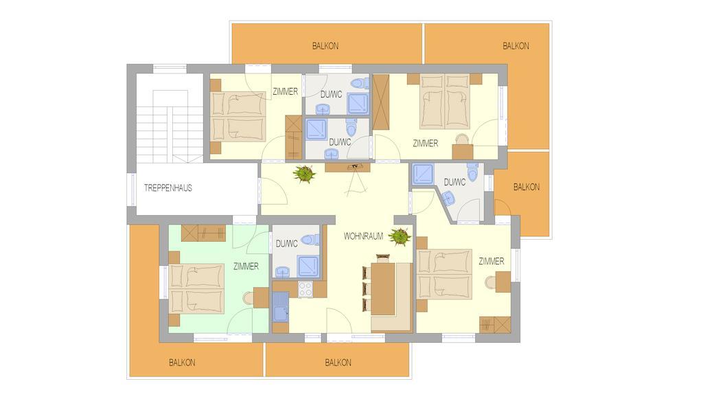 Ferienhaus Peter Spoettl Nauders Oda fotoğraf